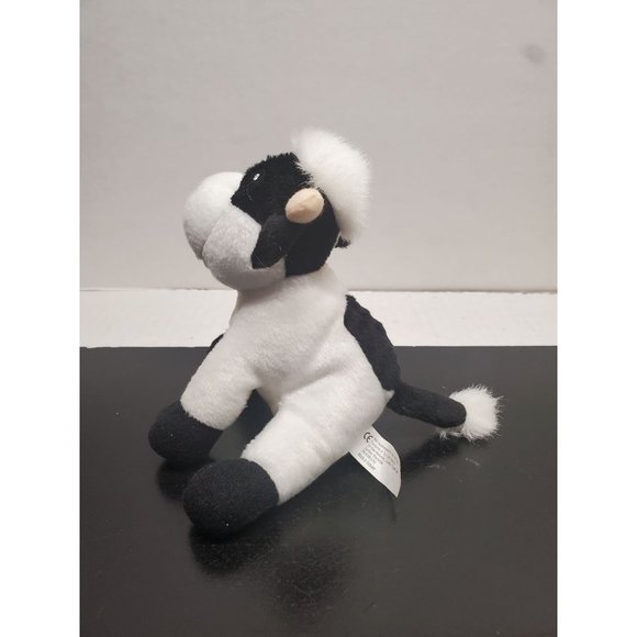 6 Inch Rutter's Black & White Cow Plush - Picture 2 of 7